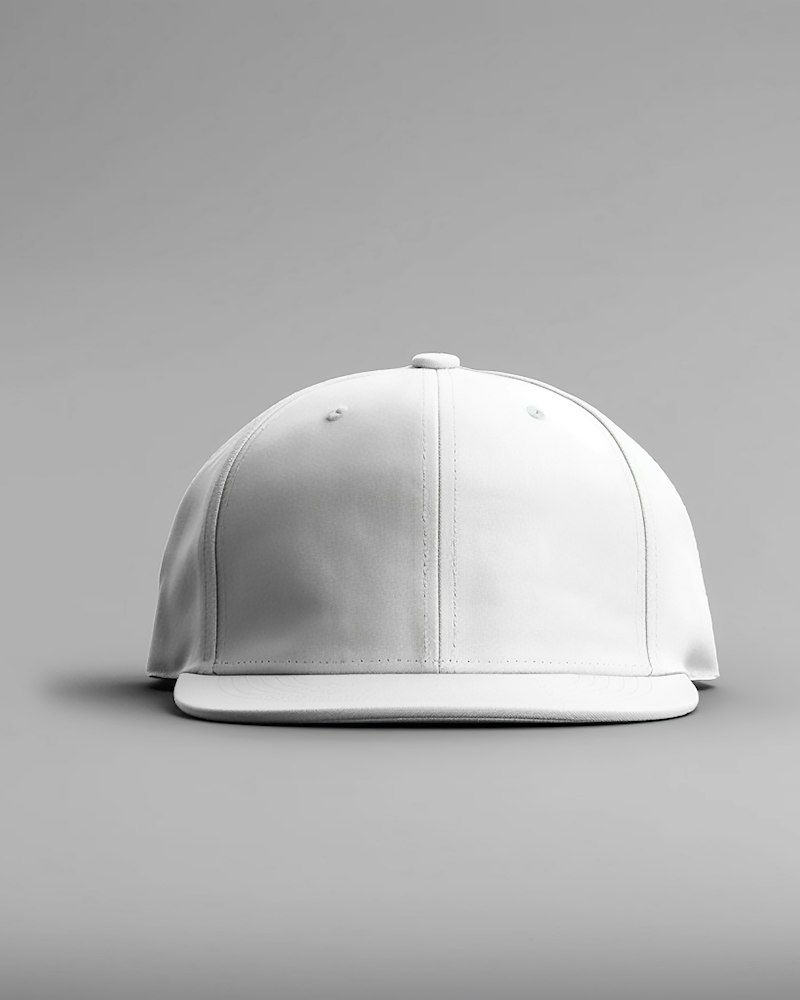 A plain cap on a gray background